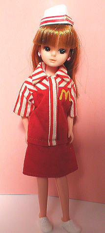 未開封 リカちゃん マクドナルド  1987年製 昭和 レトロ 希少 未開封 リカちゃん マクドナルド 1987年製 昭和 レトロ 希少